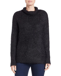 DKNY Jeans Eyelash Knit Turtleneck Sweater
