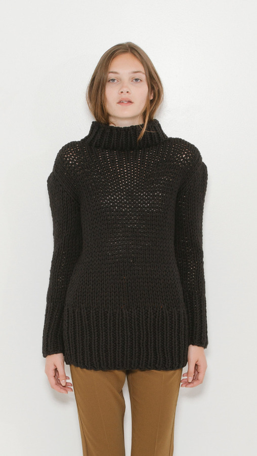 MM6 MAISON MARGIELA Hand Made Sweater Dress, $795 | The Dreslyn