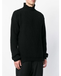 Rick Owens Roll Neck Knitted Jumper