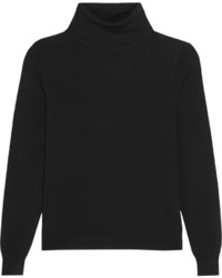Totme Bordeaux Stretch Knit Turtleneck Sweater