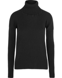 Vetets Ribbed Knit Turtleneck Sweater