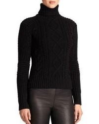 Polo Ralph Lauren Wool Textured Turtleneck Sweater