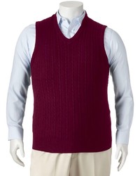 Dockers Cable Knit Sweater Vest Big Tall