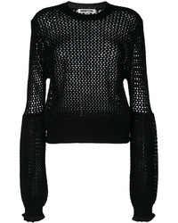 MCQ Alexander Ueen Knit Exaggerated Sleeve Top
