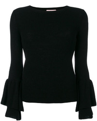 Giamba Bell Sleeve Knitted Top