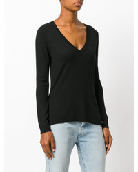 Twin-Set Knitted V Neck Top