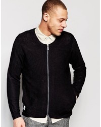 NATIVE YOUTH Lightweight Zip Through Knited Bomber