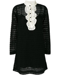 RED Valentino Contrast Knitted Dress