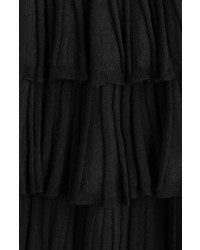 Diane von Furstenberg Knit Dress With Tiered Skirt