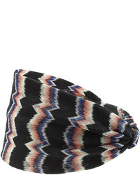 Black Knit Wool Headband