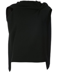 Roland Mouret Draped Sleeveless Knitted Top
