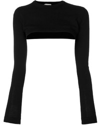 No.21 No21 Cropped Knitted Jumper