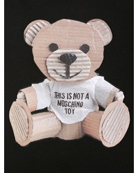 Moschino Wool Knit Sweater W Cardboard Bear