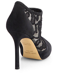 Kate Spade New York Florentina Suede Lace Ankle Boots
