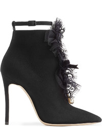 Dsquared2 Suede Ankle Boots With Lace