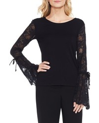 Vince Camuto Lace Bell Sleeve Top