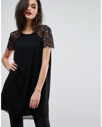 Lipsy Lace Sleeve Smock Top