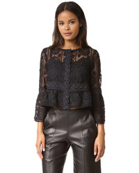Nanette Lepore Lucky Lace Top