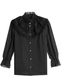 Marc Jacobs Silk Blouse With Lace