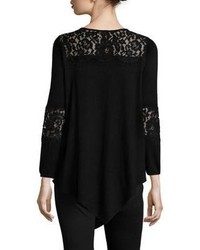 Joie Tambrel Lace Inset Top