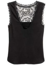 H&M Top With Lace Details