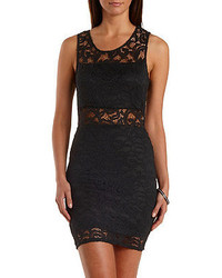 Charlotte Russe Bodycon Cut Out Lace Dress