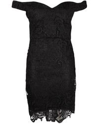 Boohoo Boutique Katie Corded Lace Bodycon Dress