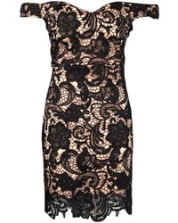 Boohoo Boutique Katie Corded Lace Bodycon Dress