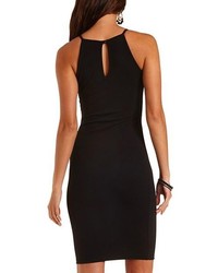 Charlotte Russe Racer Front Lace Bodycon Dress
