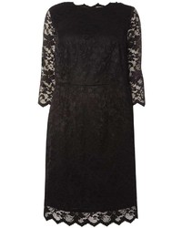 Dp Curve Black Lace Bodycon Dress