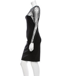 Mason Lace Accented Bodycon Dress W Tags