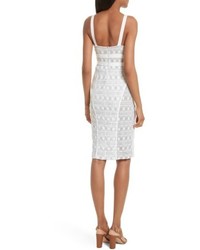 Tracy Reese Stretch Lace Body Con Dress