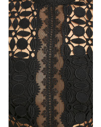 ASTR The Label Vivian Black Lace Bodycon Dress