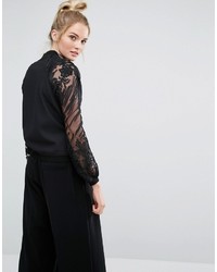 Little Mistress Tall Lace Bomber