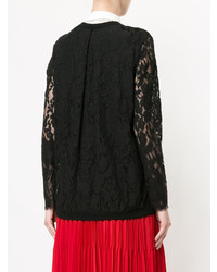 Onefifteen Lace Panel Cardigan