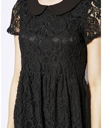 Yumi Lace Dress With Collar