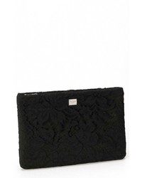 Lace Overlay Clutch