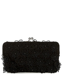 Adrianna Papell Susanna Floral Lace Clutch