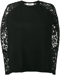 Valentino Lace Long Sleeve Jumper