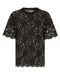 Dolce & Gabbana Lace Boxy T Shirt