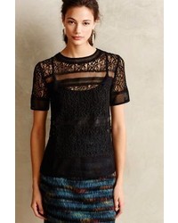 Anthropologie Sunday In Brooklyn Chava Lace Tee