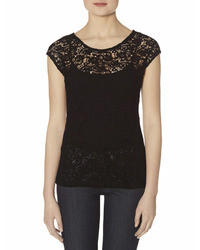The Limited Lace Front Layering Tee