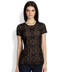 Bailey 44 Yvette Lace Front Tee