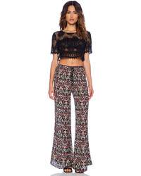 Band Of Gypsies Lace Crop Top