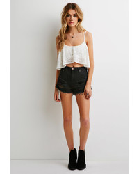 Forever 21 Cropped Lace Cami
