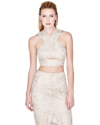 Marciano Antoinette Lace Crop Top