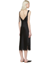 Helmut Lang Black Lace Slip Dress