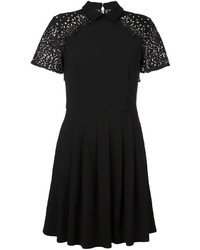 Blugirl Lace Sleeve Flared Dress