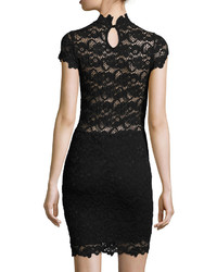 Nightcap Clothing Dixie Lace 16th District Mini Dress Black