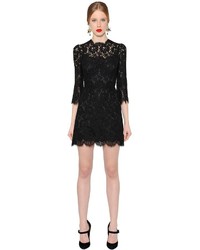 Dolce & Gabbana Flared Cordonetto Lace Dress